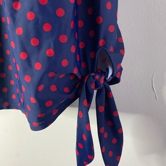 Swim 365 Polka Dot Tankini Top Size 22W - Picture 4 of 7